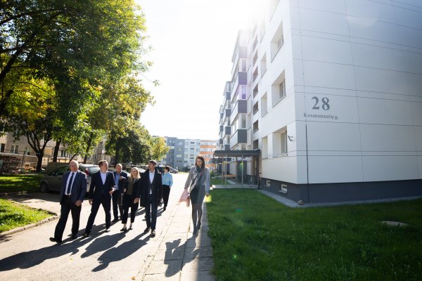 Europos tarybos vystymo banko atstovai įvertino sėkmingą renovacijos patirtį Jonavoje