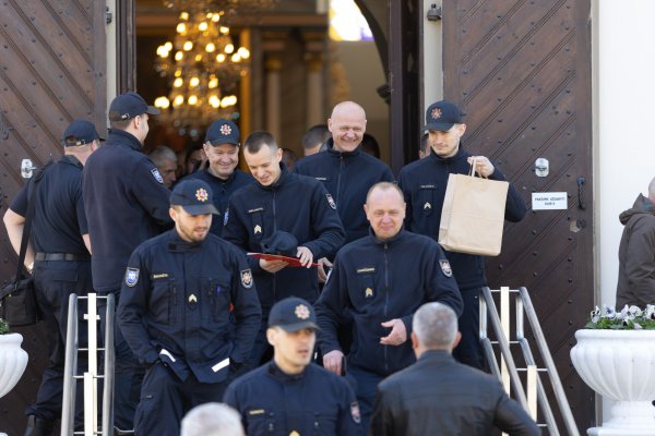 Šv. Florijono dieną – mero padėkos ugniagesiams gelbėtojams