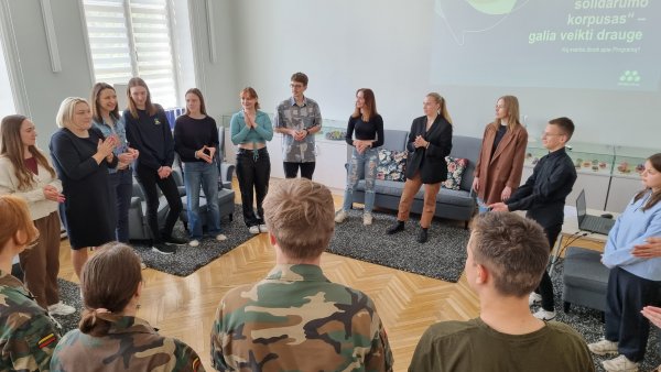 MOKYMAI APIE EUROPOS SĄJUNGOS GALIMYBES JAUNIMUI 