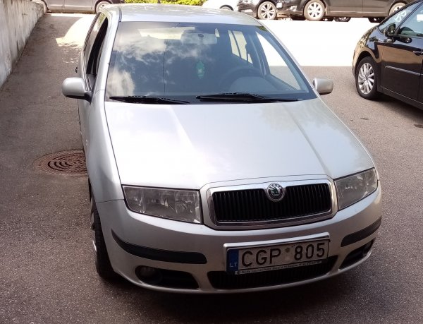PAKARTOTINIS automobilio SKODA FABIA pardavimas viešo aukciono būdu (PARDUOTA)