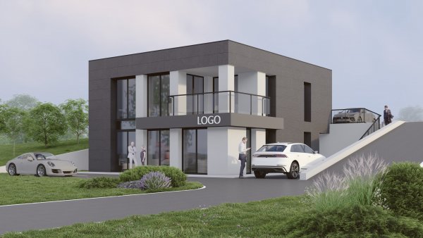 Administracinio pastato su paslaugų paskirties patalpomis, Jonava, P. Vaičiūno g. 9, statybos...