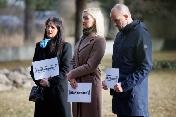 Jonavoje paminėta Tarptautinė Holokausto aukų atminimo diena