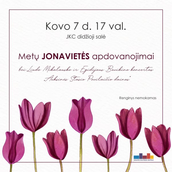 Kviečiame išrinkti Metų Jonavietę