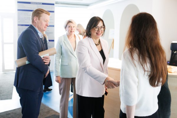Jonavoje lankėsi Švietimo, mokslo ir sporto ministrė Raminta Popovienė