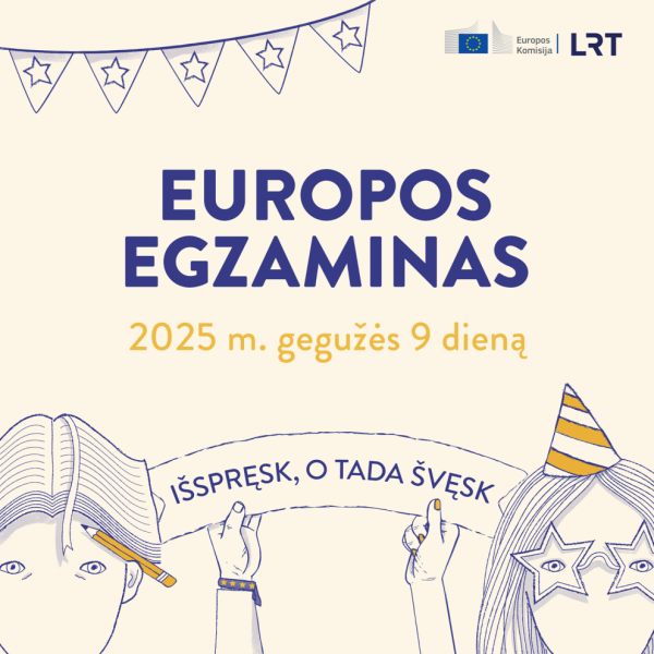 Kviečiame dalyvauti Europos egzamine
