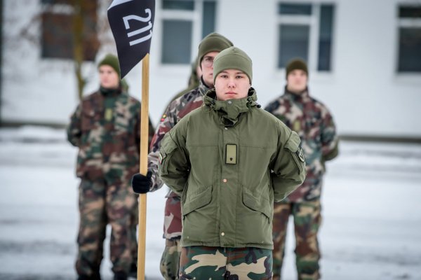Šaulys T. Januškevič: „Džiaugiuosi galėdamas ant uniformos nešioti Lietuvos vėliavą“