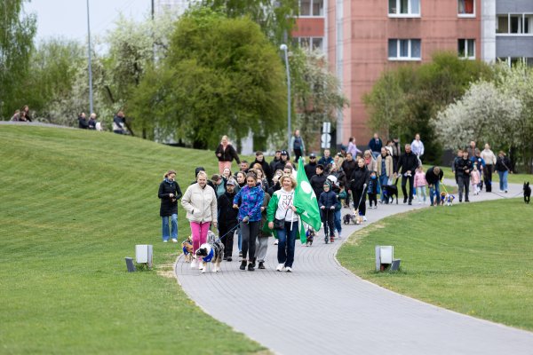 Jonavoje vyko „ŠUOlimpiada“: šventė subūrė keturkojus ir jų šeimininkus