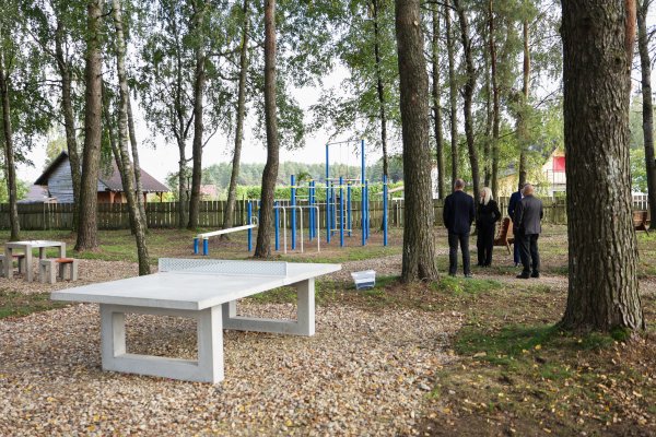 Šiluose įgyvendintas dalyvaujamojo biudžeto projektas – Stoškų bendruomenės parkas