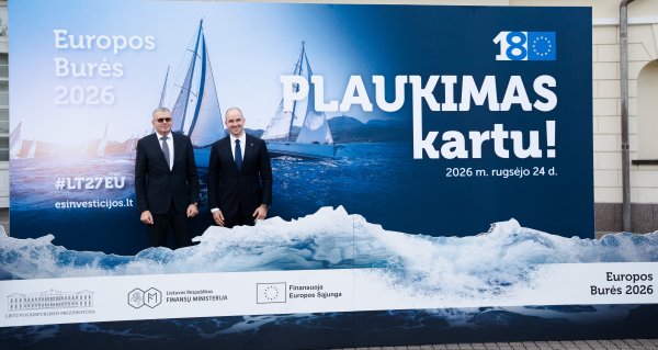 Jonavos projektui – „Europos burių 2026“ apdovanojimas
