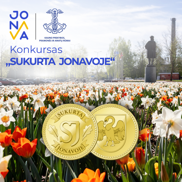 Konkursas „Sukurta Jonavoje“: vienuoliktą kartą ieškosime išskirtinių Jonavos krašto idėjų